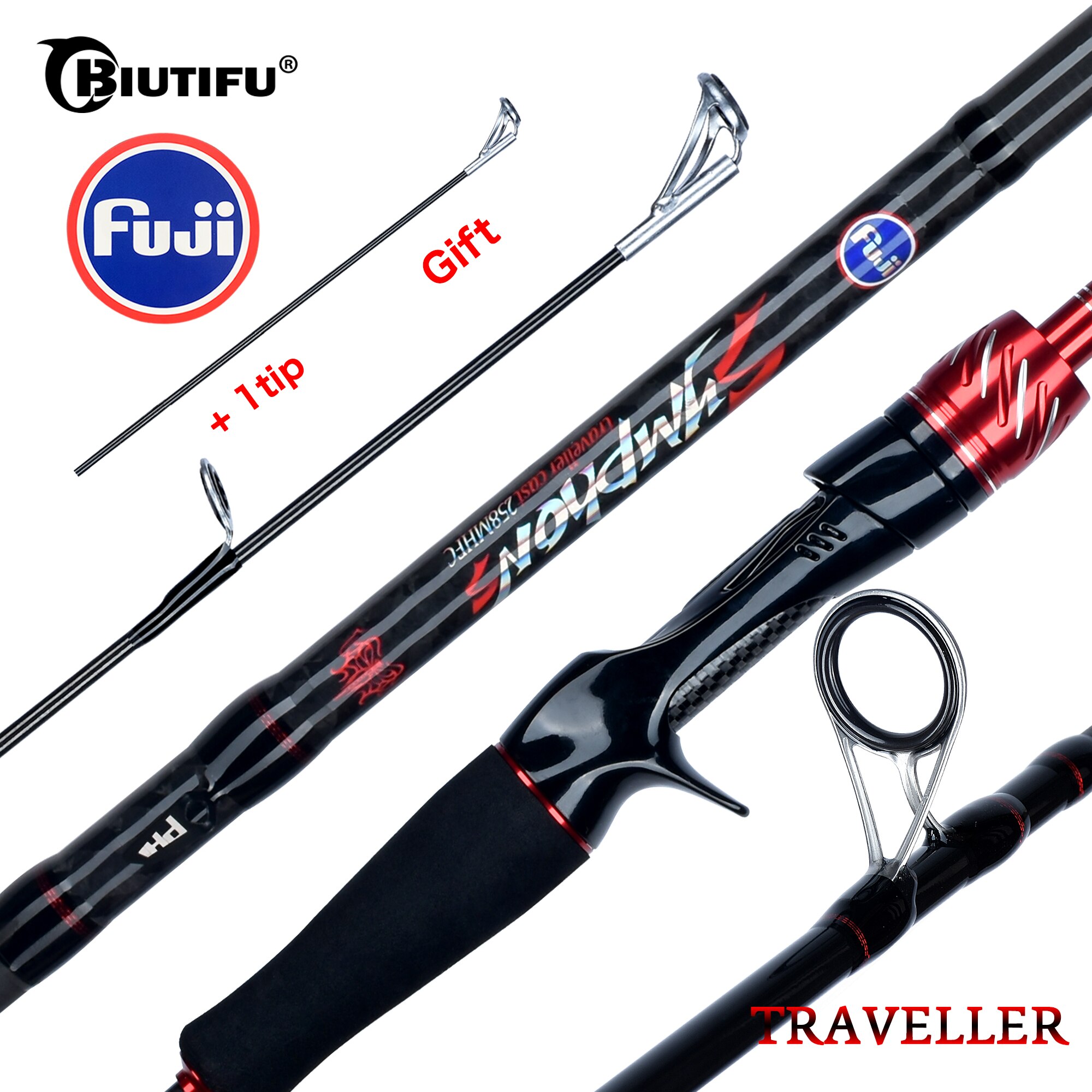 Fishing Rod Ice - BIUTIFU Reiziger Spinning Casting Fuji Lure