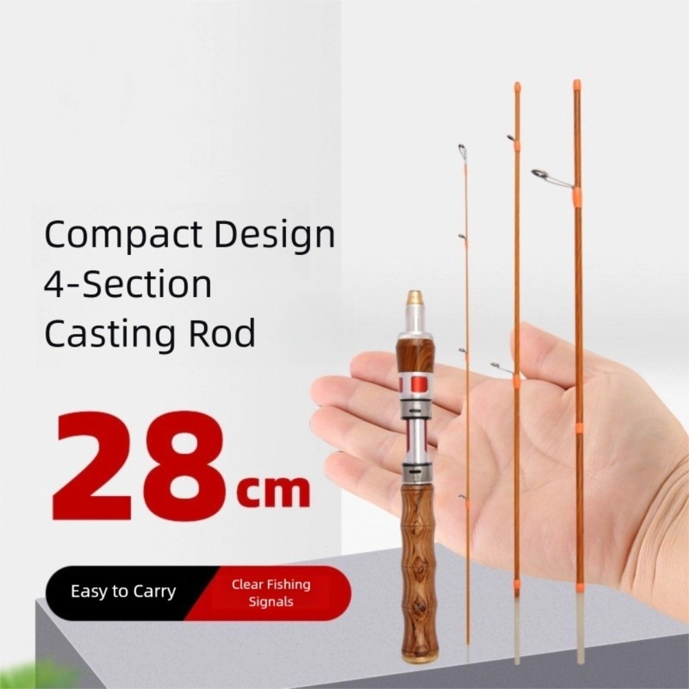 4-delige draaiende hengel Spin - Fishing Rod Carbon Fiber recensie en prijs