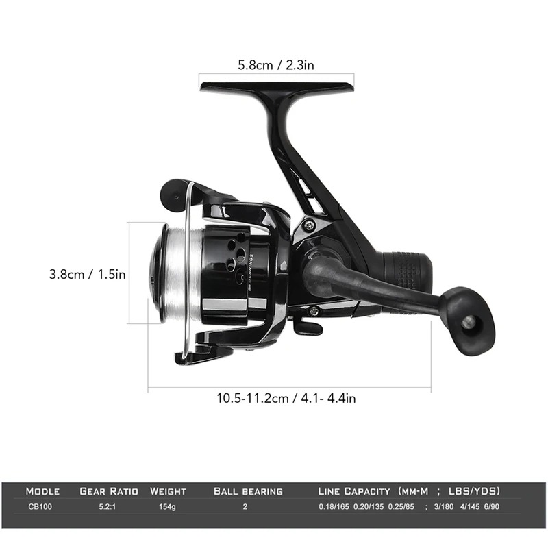 BRAVMAK 2.1/2.3 mTelescopische - Fishing Rod Spinning recensie en prijs